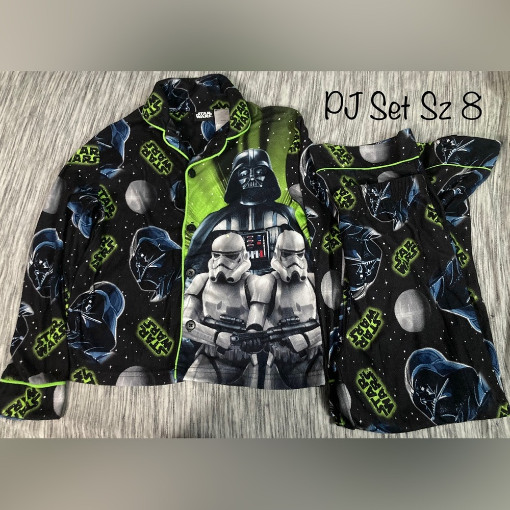 5 PJ sets Boys size 8